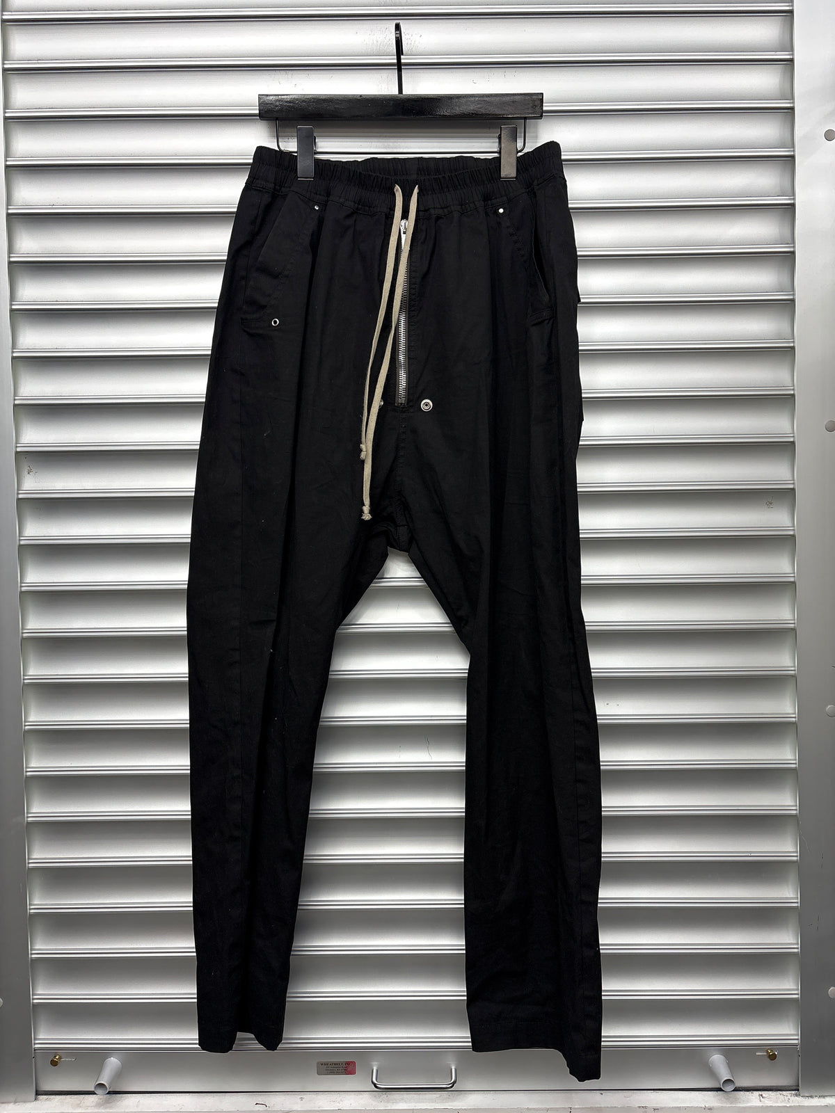 Rick Owens Black Bela Pants - 50**