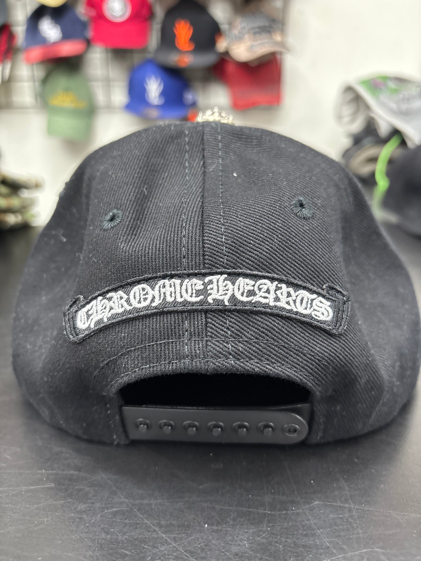 Chrome Hearts Vertical Logo Hat