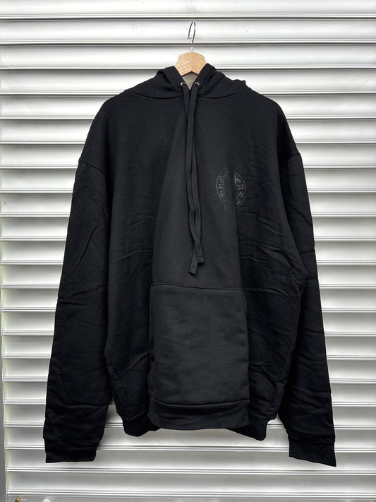Chrome Hearts Black Floral Hoodie - XXL
