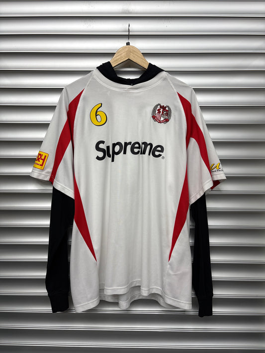 Supreme White Mesh Tops - L**