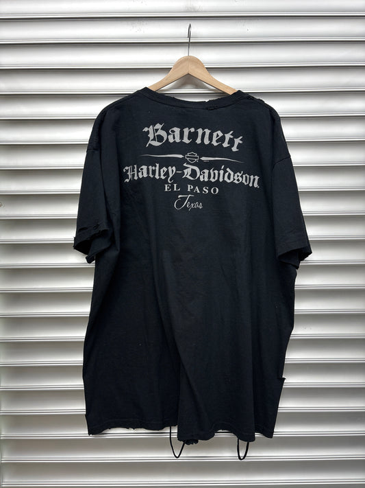Vintage Harley Davidson Skull Tee - L