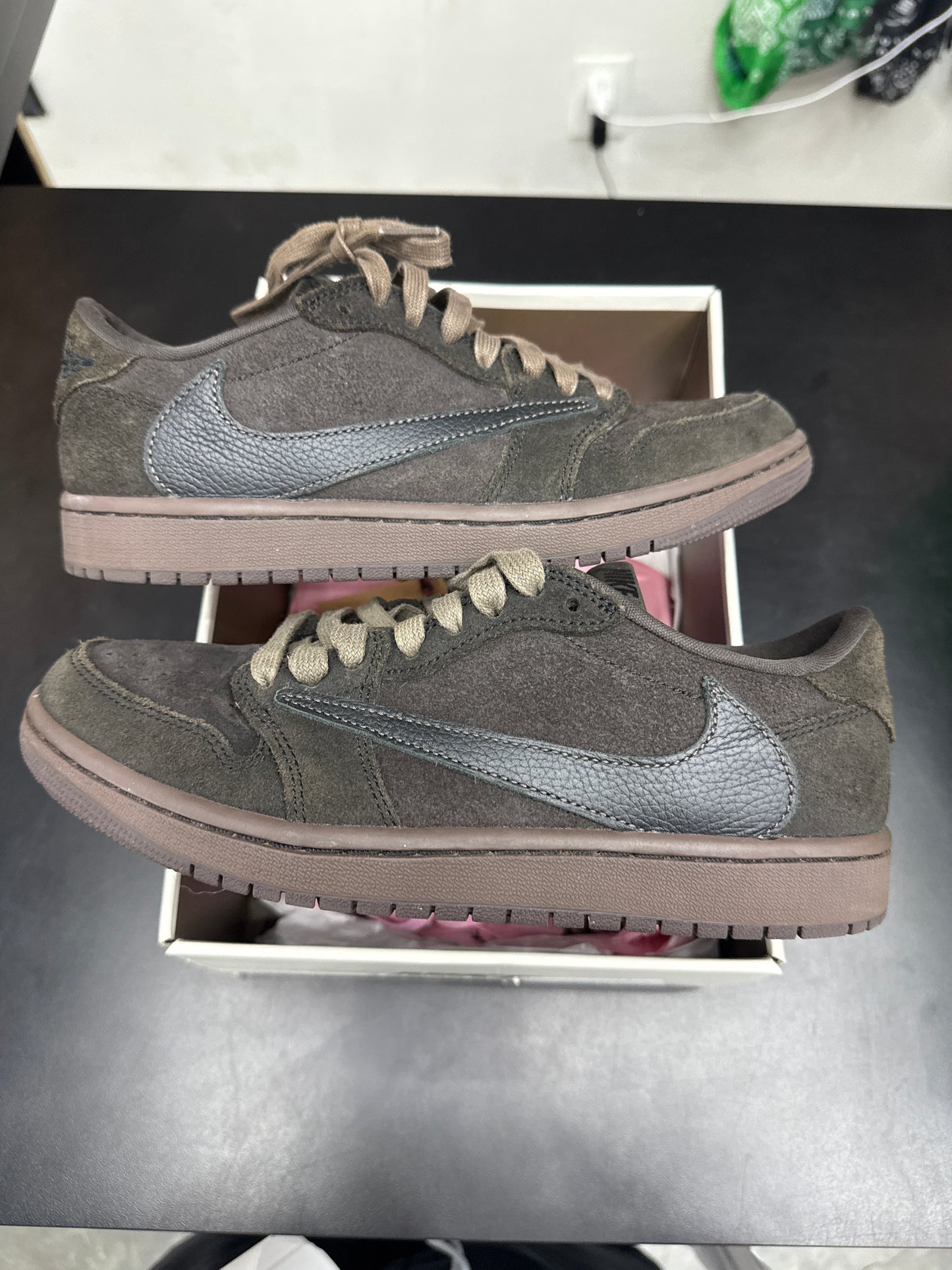 AJ1 Low Travis Scott Velvet Brown (U) - 7M