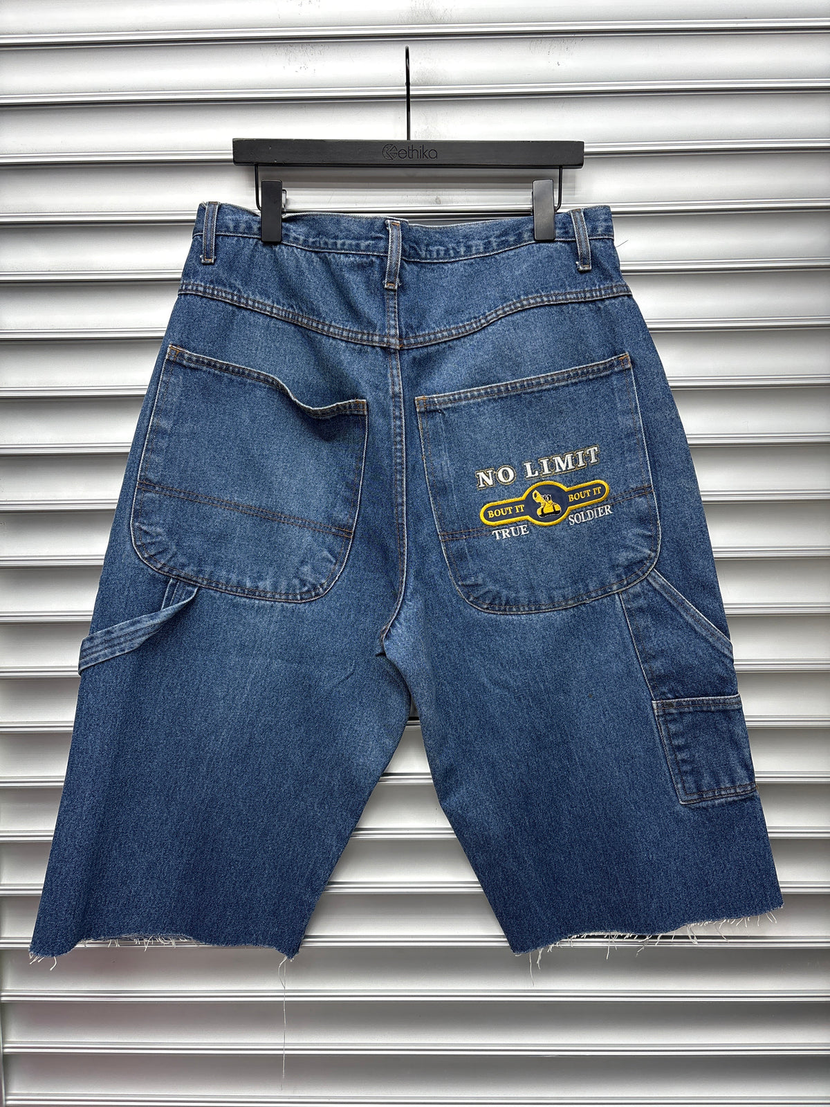 Vintage Denim Shorts - 38**