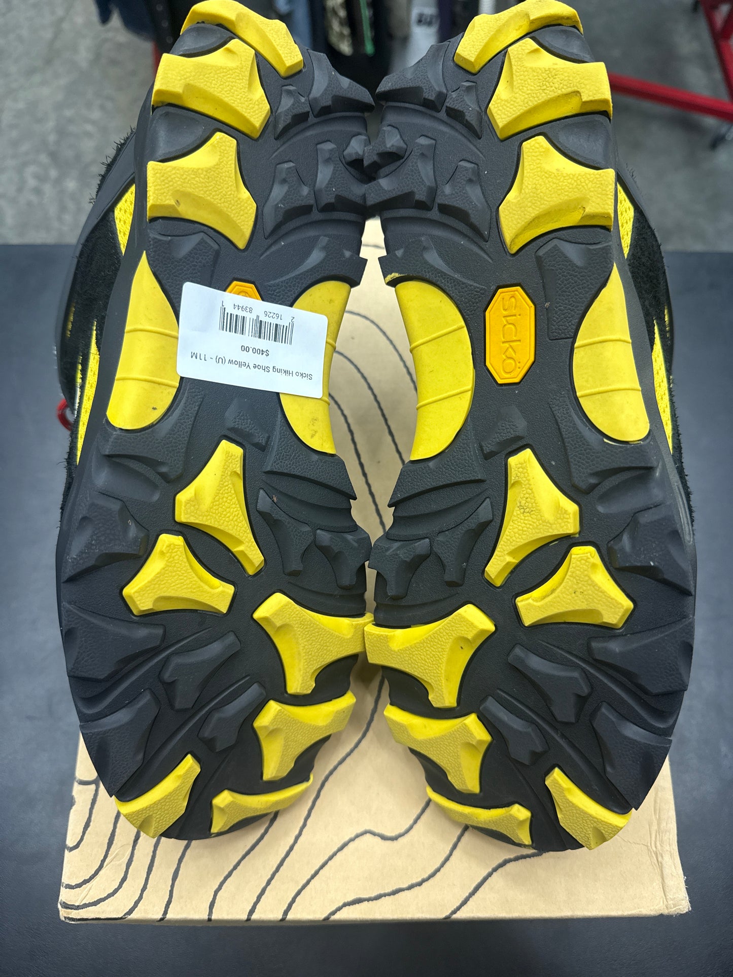 Sicko Hiking Shoe Yellow (U) - 11M