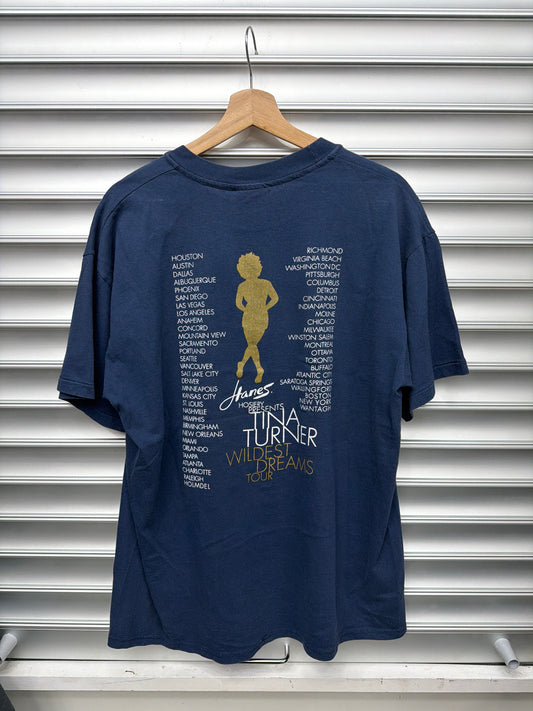 Vintage Tina Turner Wildest Dreams Tour Tee - L**