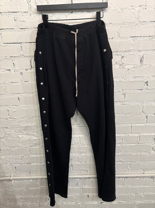 Rick Owens Black Pusher Pant - L