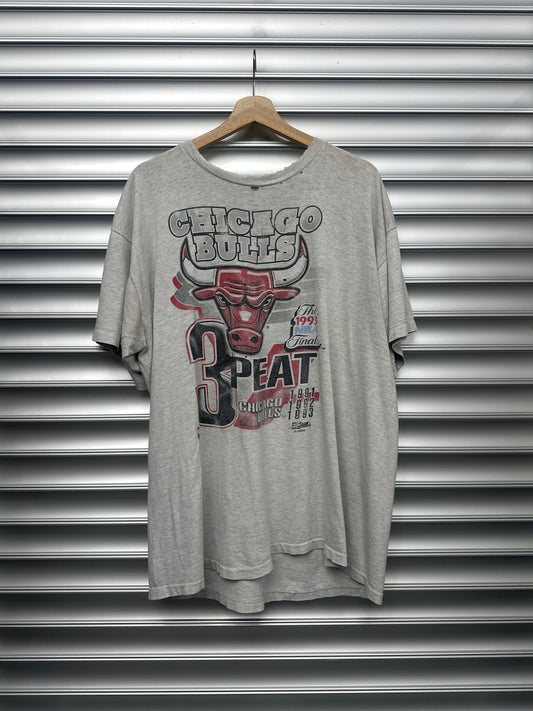 Vintage Chicago Bulls Thrashed Tee - XL