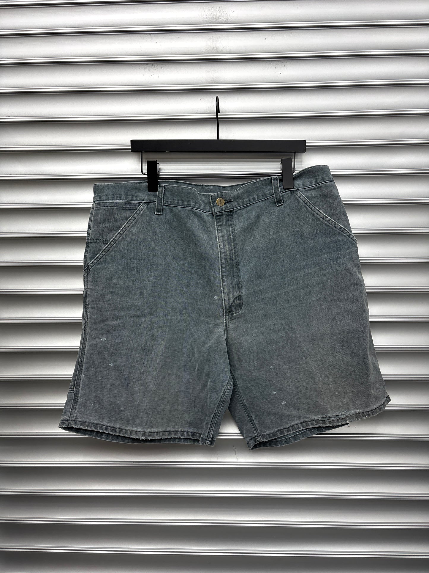 Vintage Green Carhartt Shorts - 38**