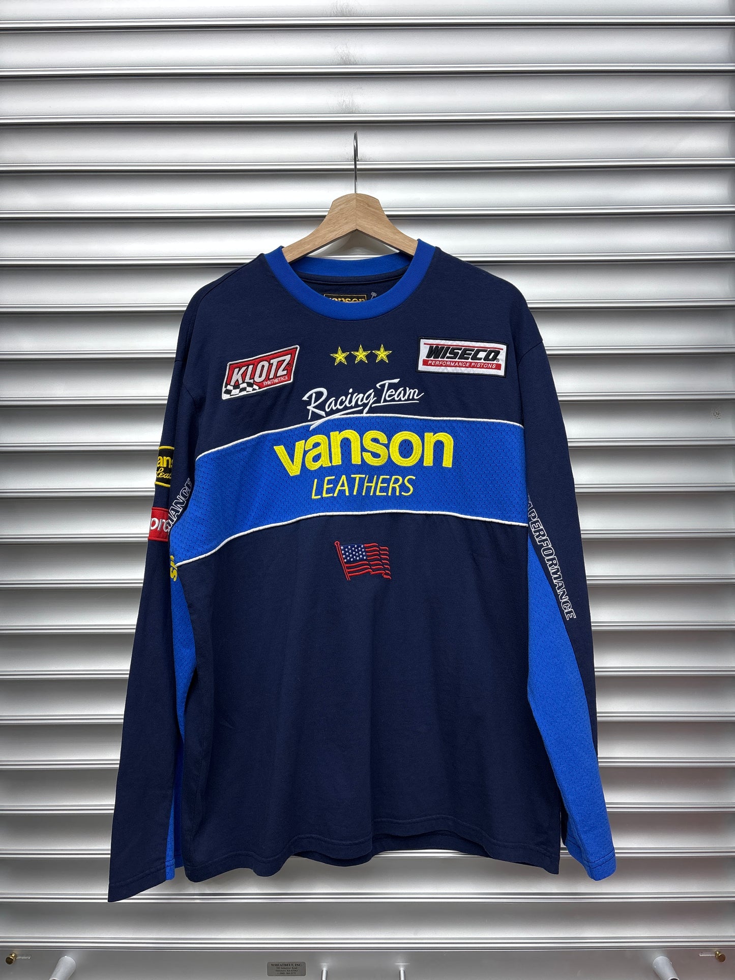 Supreme Blue Vanson L/S - Small