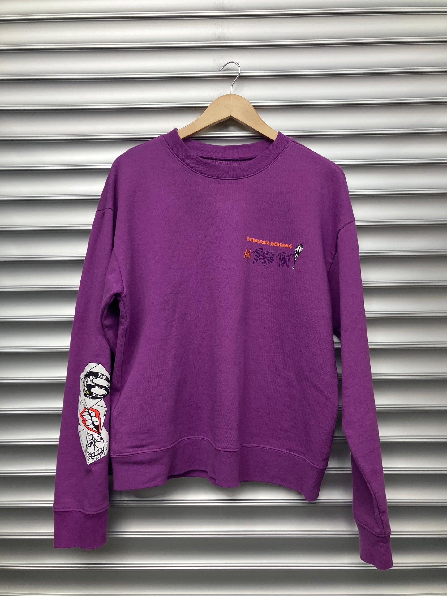Purple Chrome Matty Boy That Sweater - M