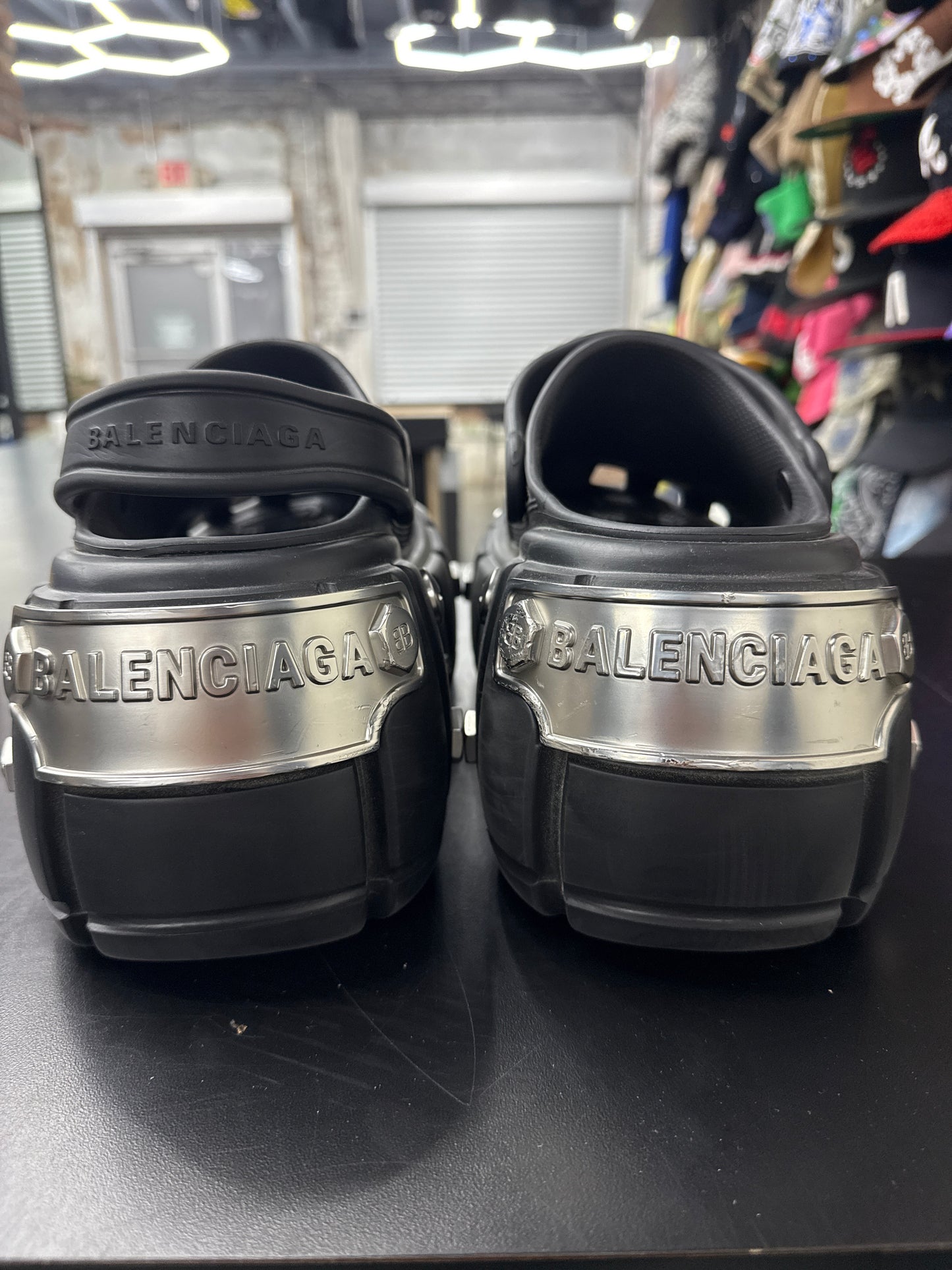 Balenciaga Metal Crocs (U) - 43(10) (NB)