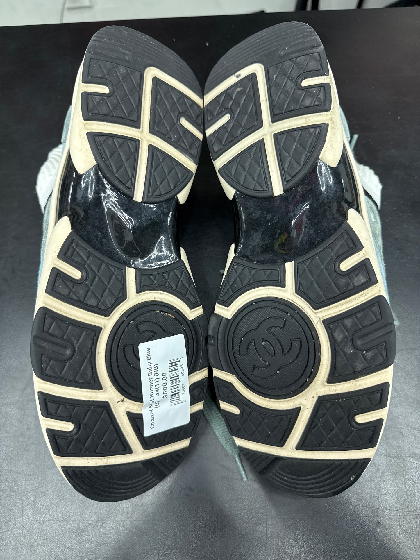 Chanel Knit Runner Baby Blue (U) - 44(11) (NB)