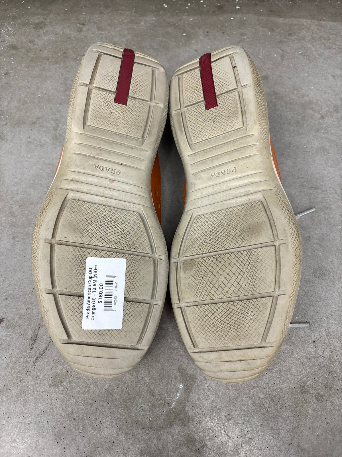 Prada American Cup OG Orange (U) - 10.5M (NB)**