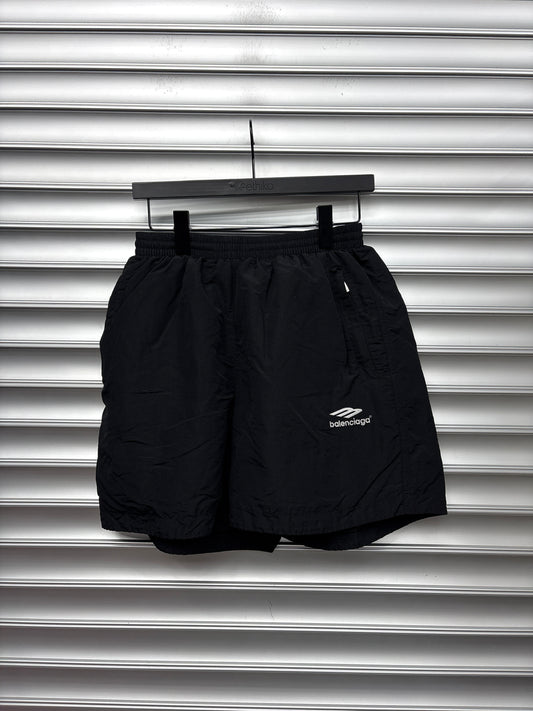 Balenciaga Sporty B Logo Shorts - S**