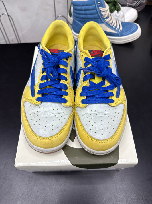 AJ1 Low Travis Scott Canary (U) - 9W