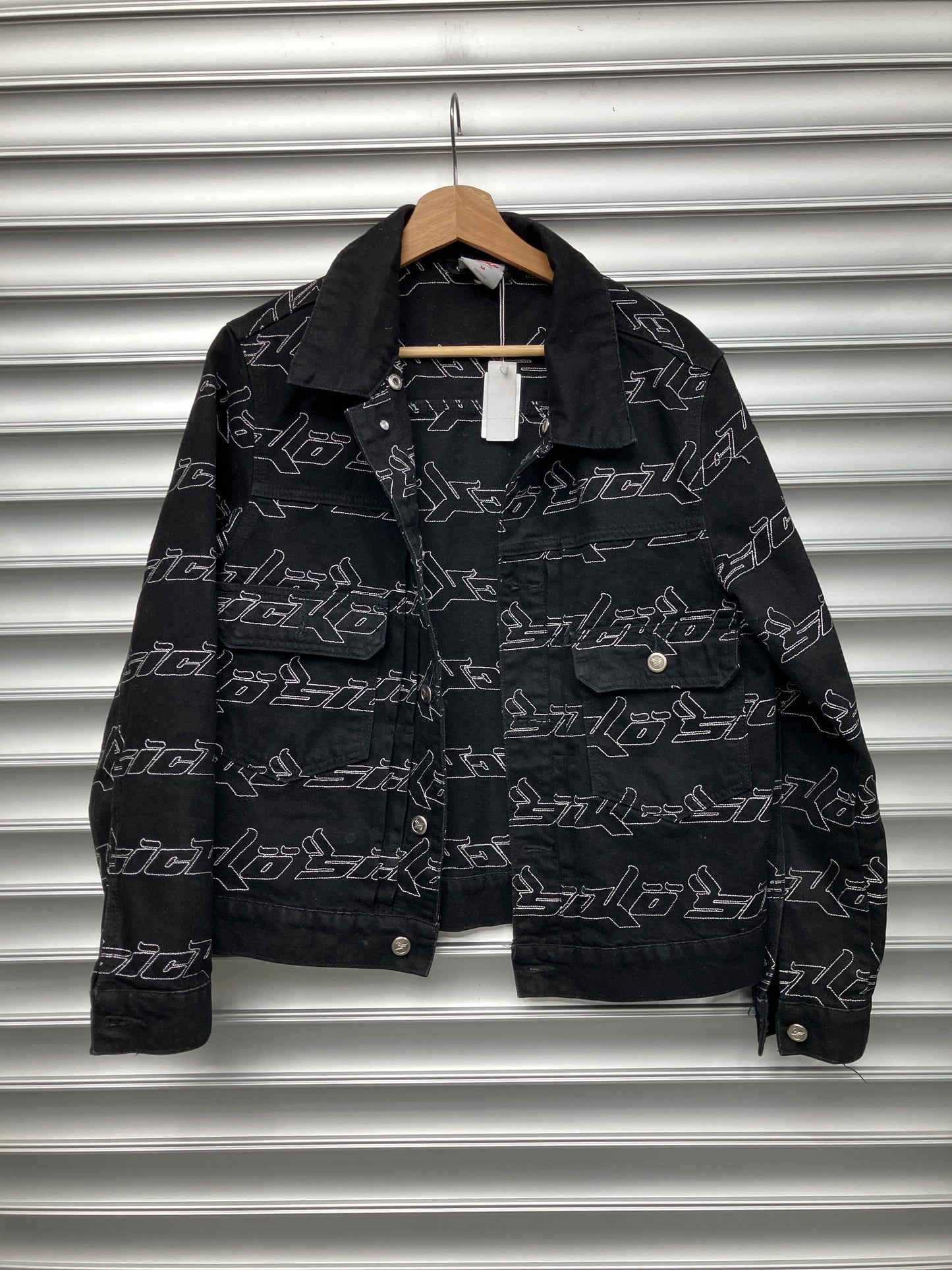 Sicko Black Outline Jacket - M
