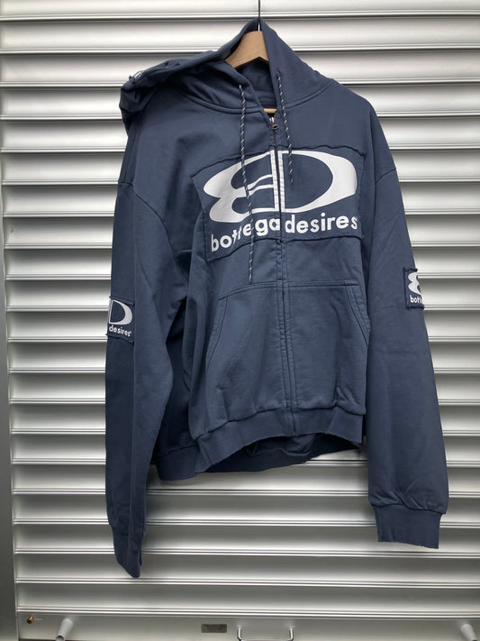 Bottega Desires Blue Zip Up - 3XL