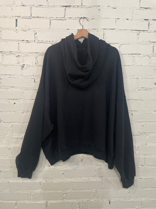 Balenciaga Be Different Hoodie Black - 1