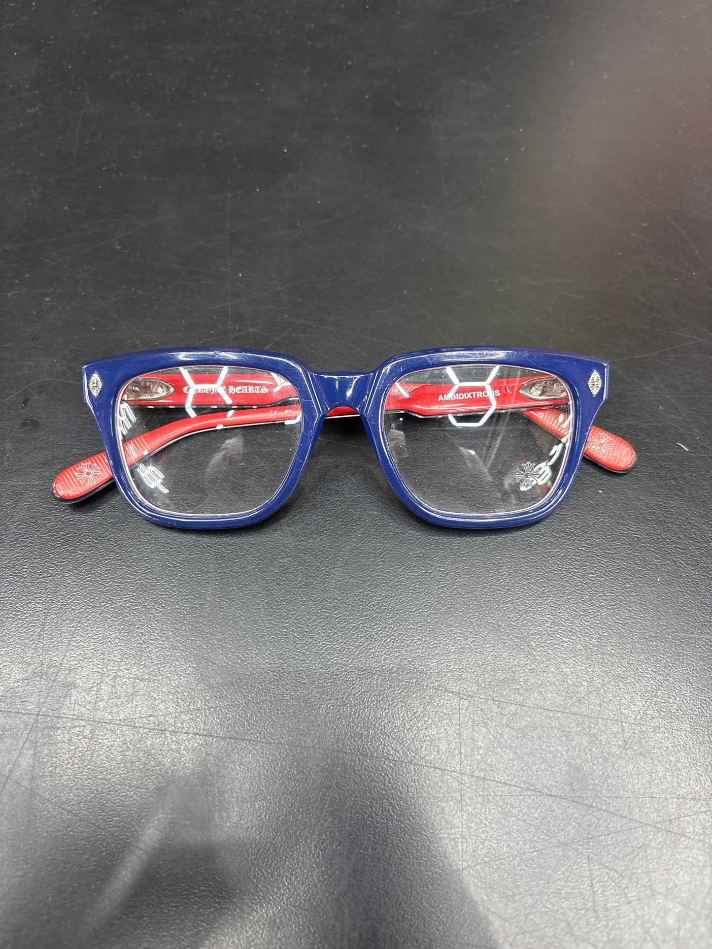 Chrome Hearts Ambidixtrous Blue Frames