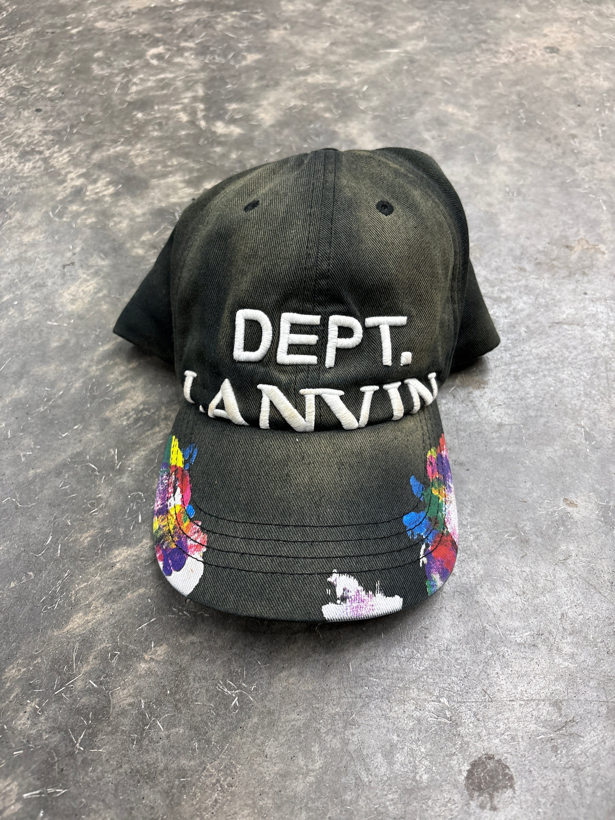 Gallery Dept Lanvin Paint Splatter Hat**
