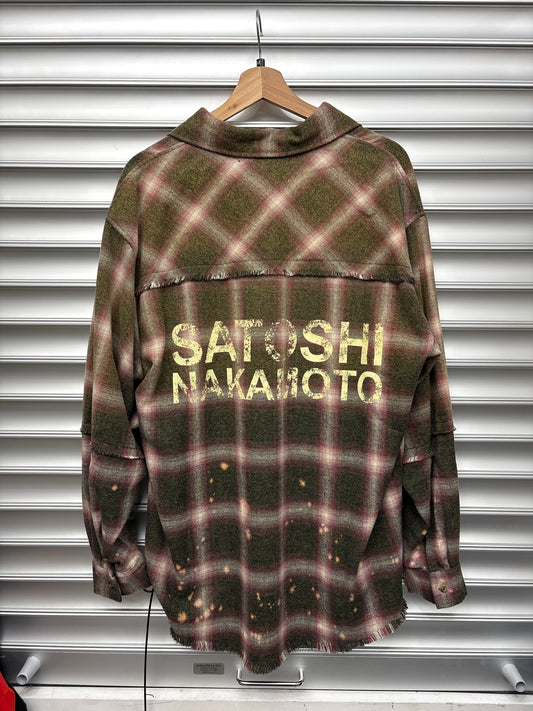 Satoshi Nakamoto Plaid Thermal - M**