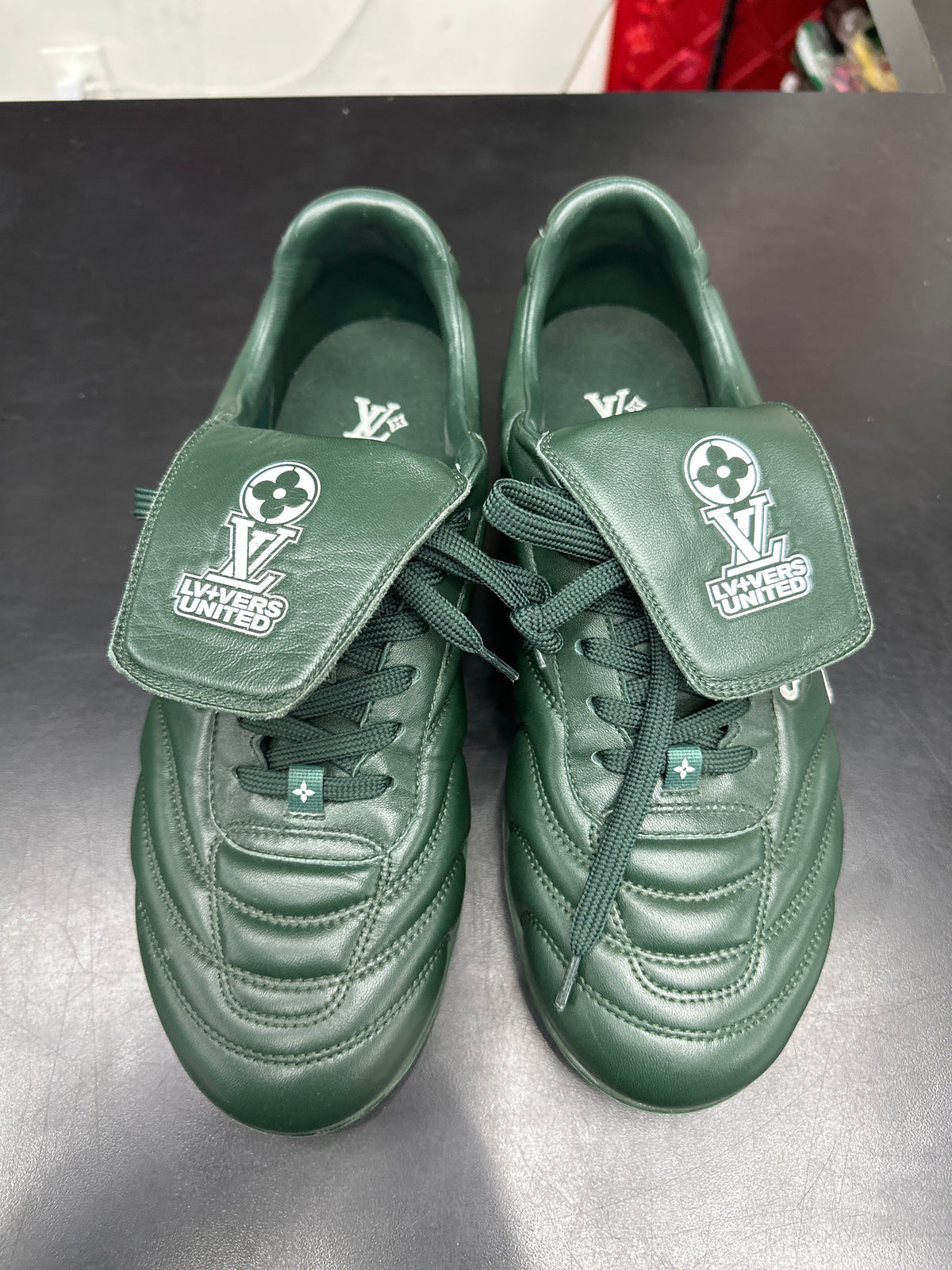 Louis Vuitton Soccer Pine Green Shoe (U) - 9.5M (NB)**