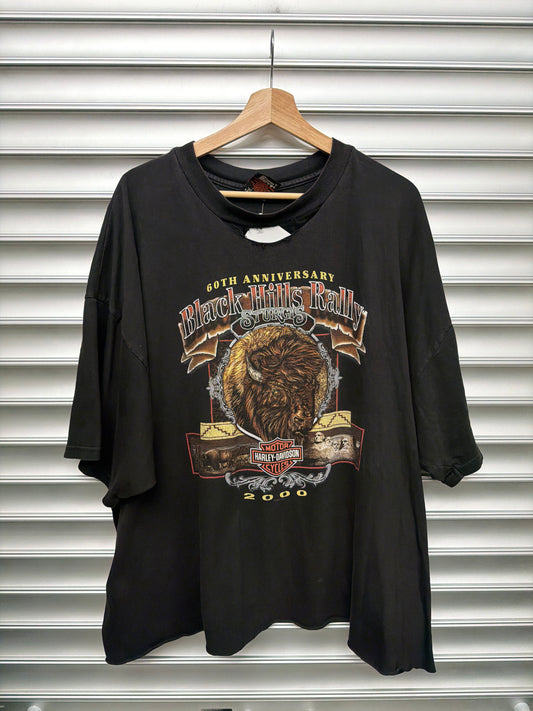 Vintage Cropped Sturgis Tee - XXL**