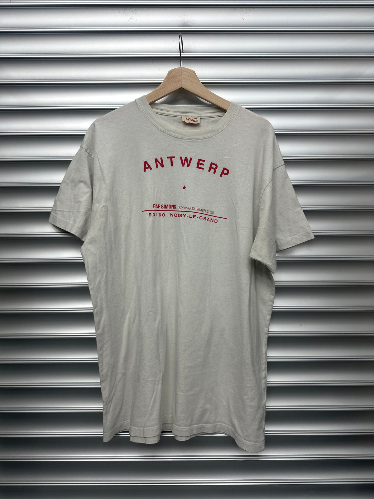 Raf Simmons Antwerp Tee - M**