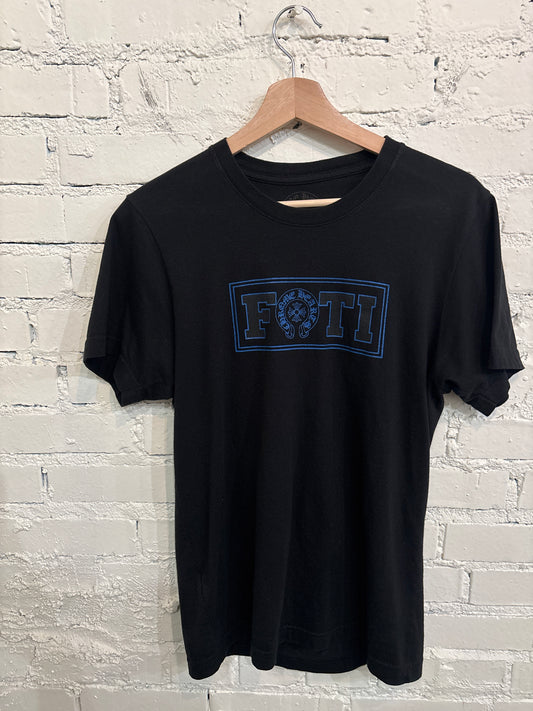 Chrome Heart Foti Tee Blue/Black - S