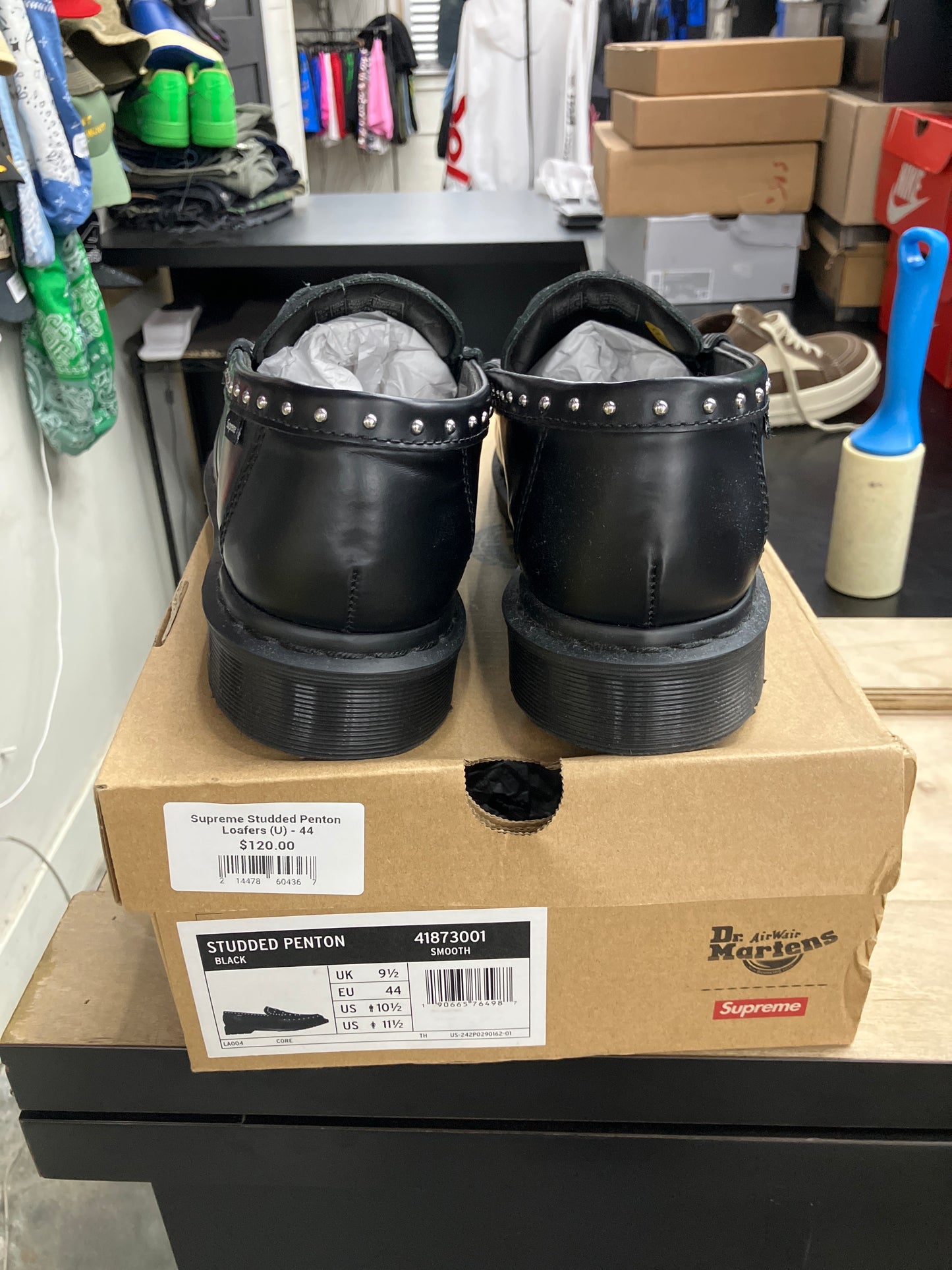 Supreme Studded Penton Loafers (U) - 44