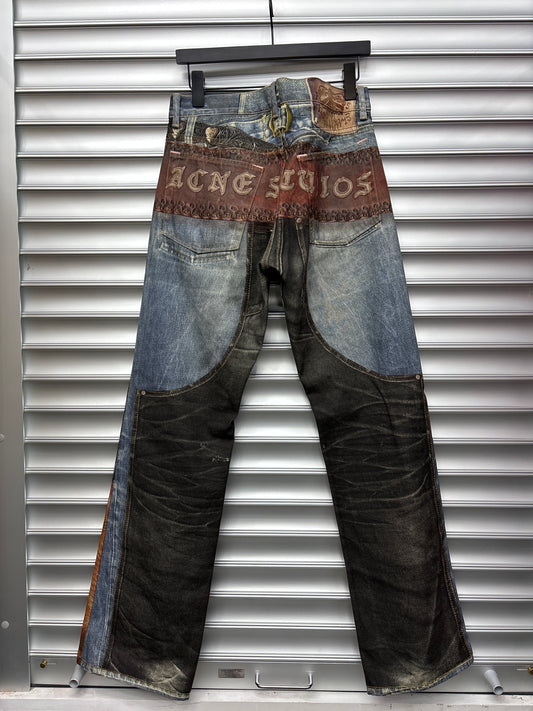 Acne Studios Trompe Heart Buckle Belt Jeans - 29