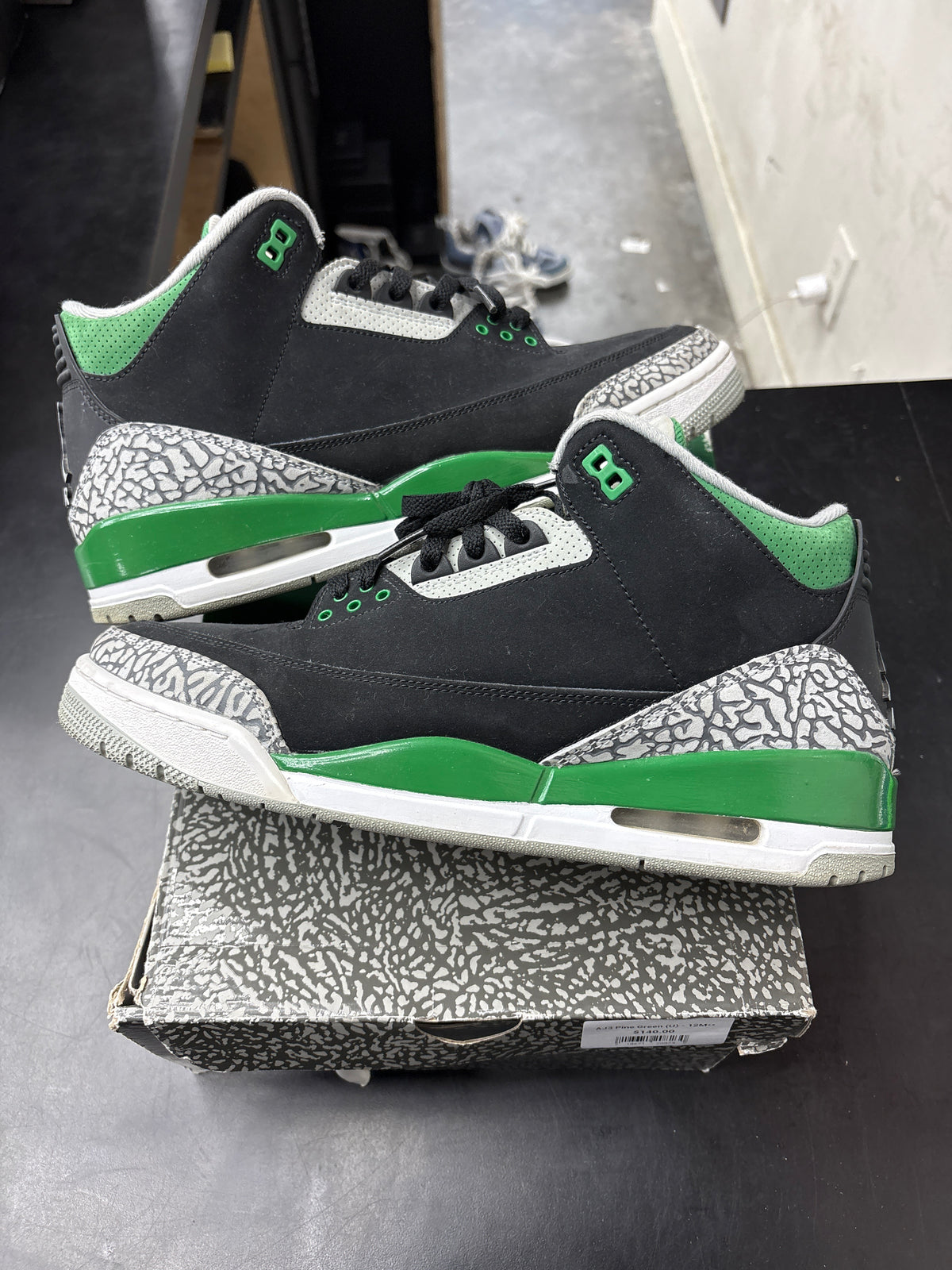 AJ3 Pine Green (U) - 12M**