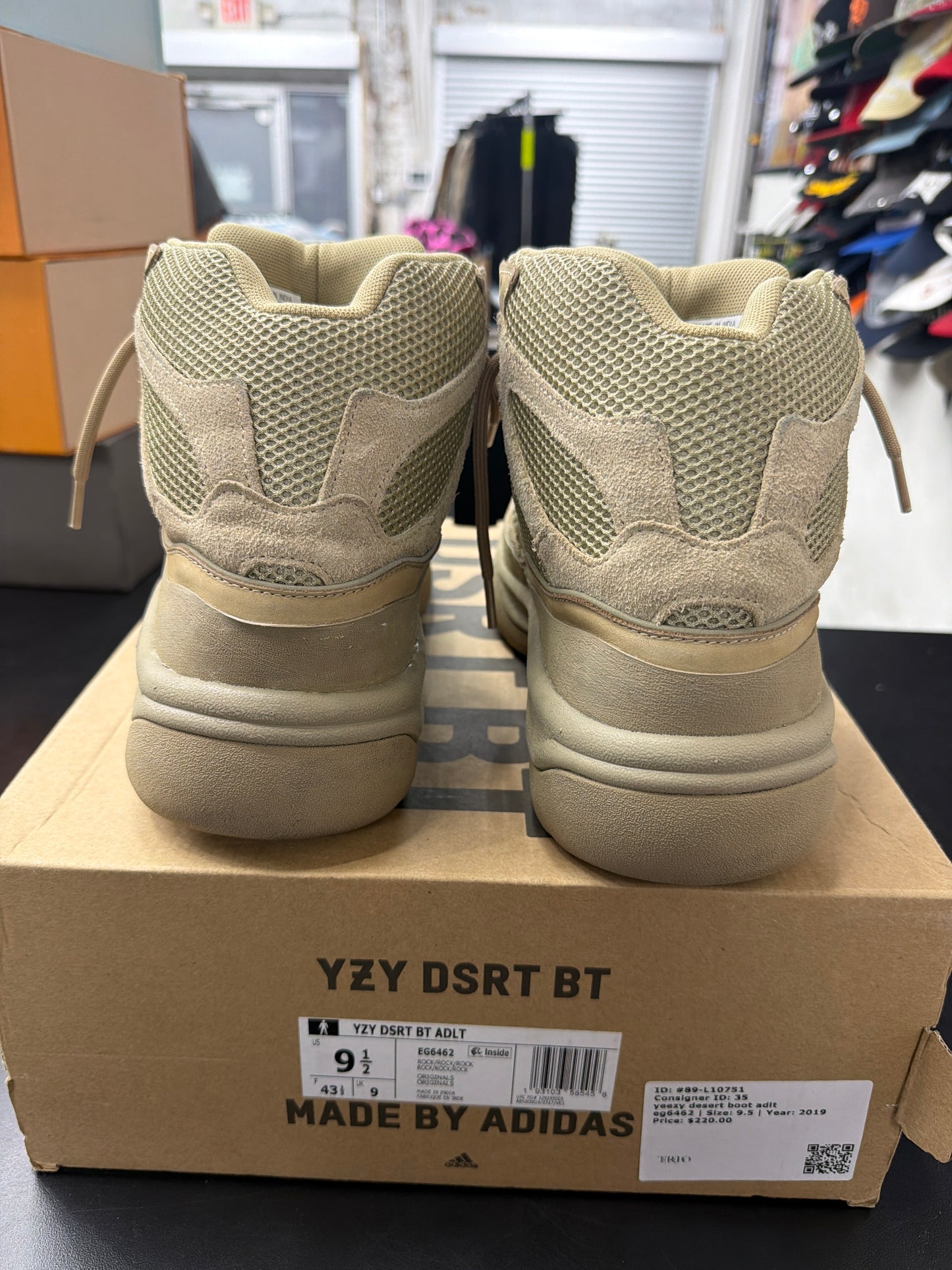 Yeezy Boot Desert Rock (U) - 9.5M