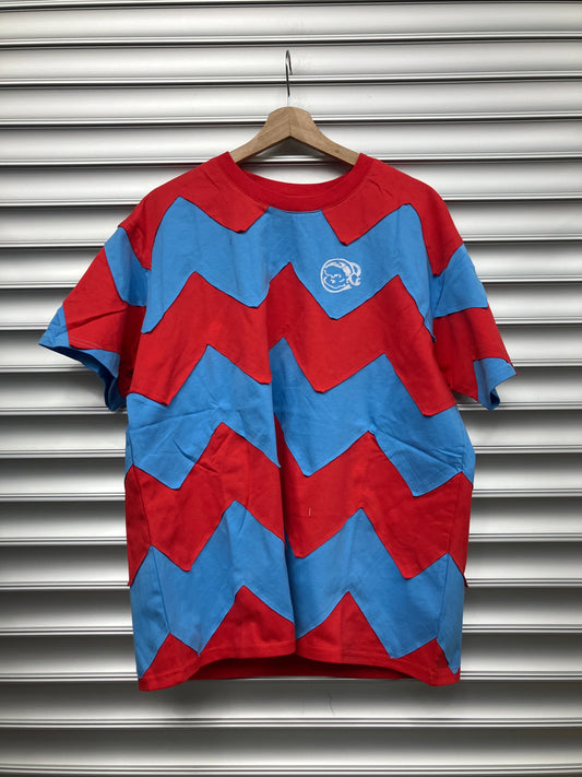 Sicko Red/Blue Striped Pullover - M