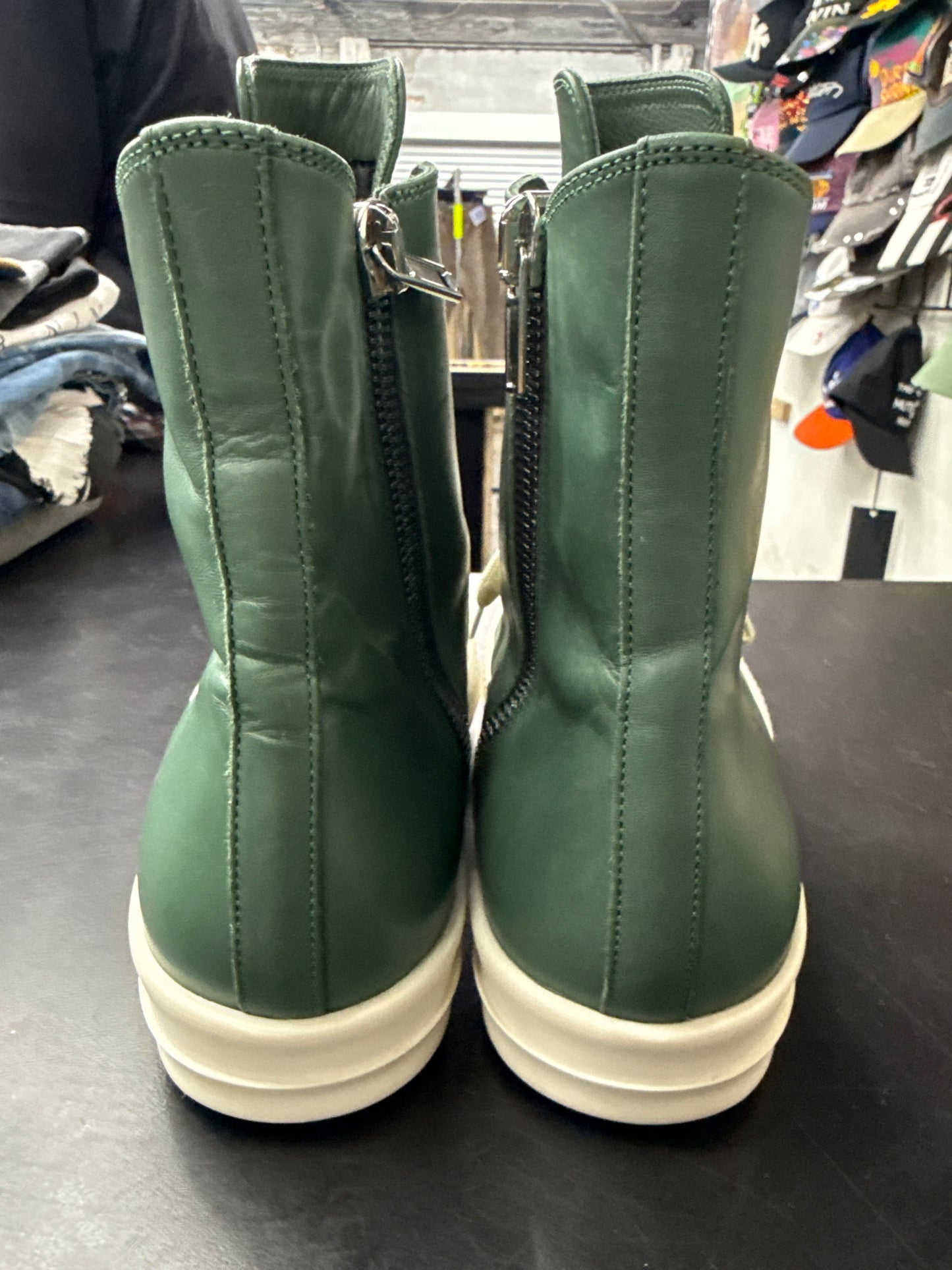 Rick Owen Ramone High Green (U) - 44(11) (NB)