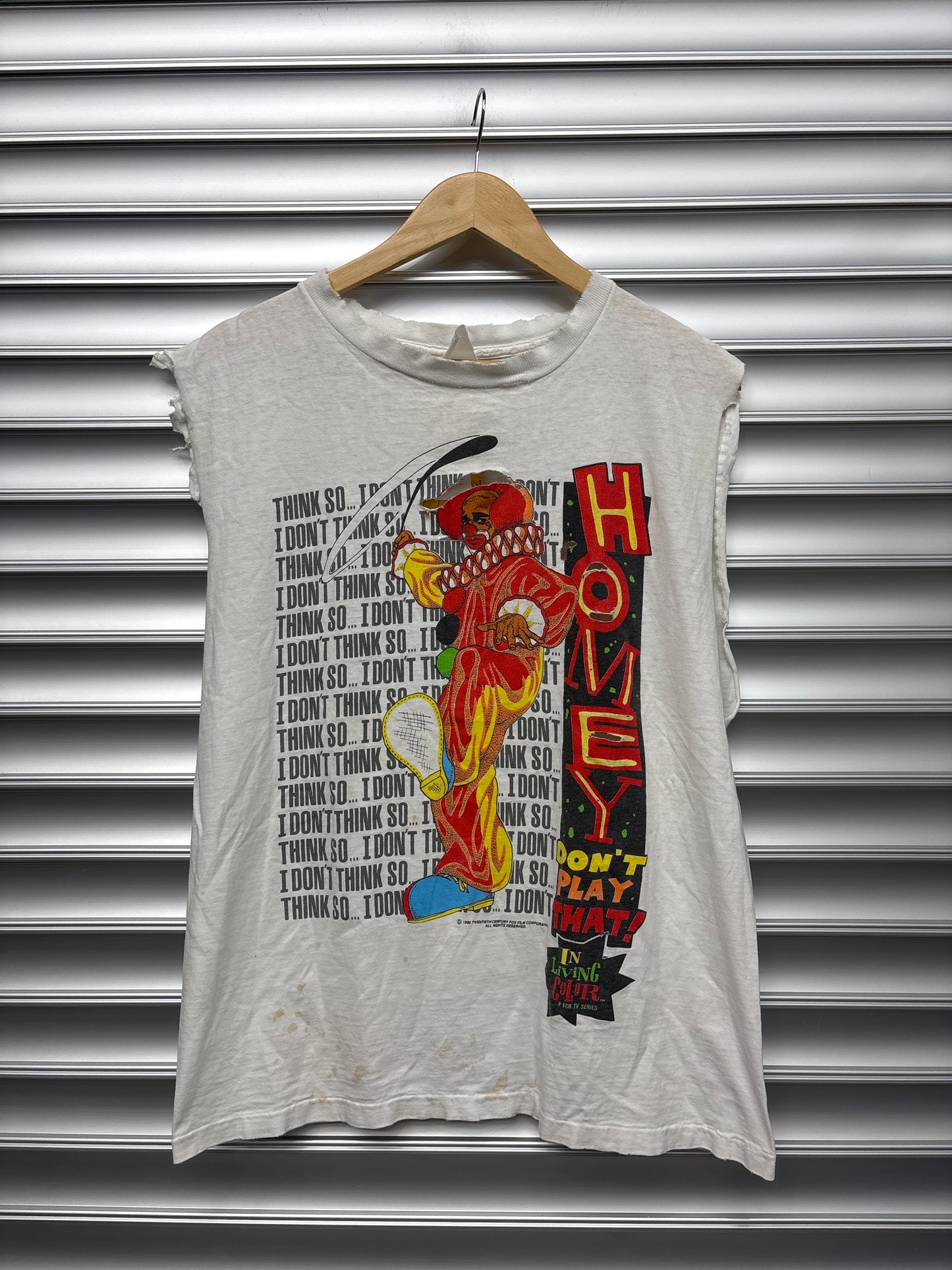 Vintage Homey Cutoff - L