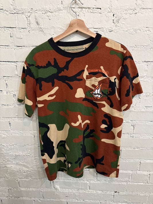 Chrome Hearts Camo Pocket Tee - L