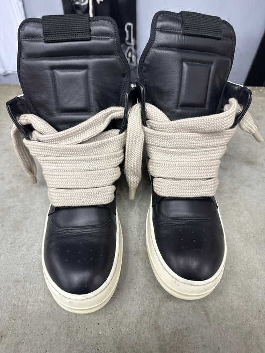 Rick Owen Geobasket Black Jumbo Lace (U) - 40(7) (NB)