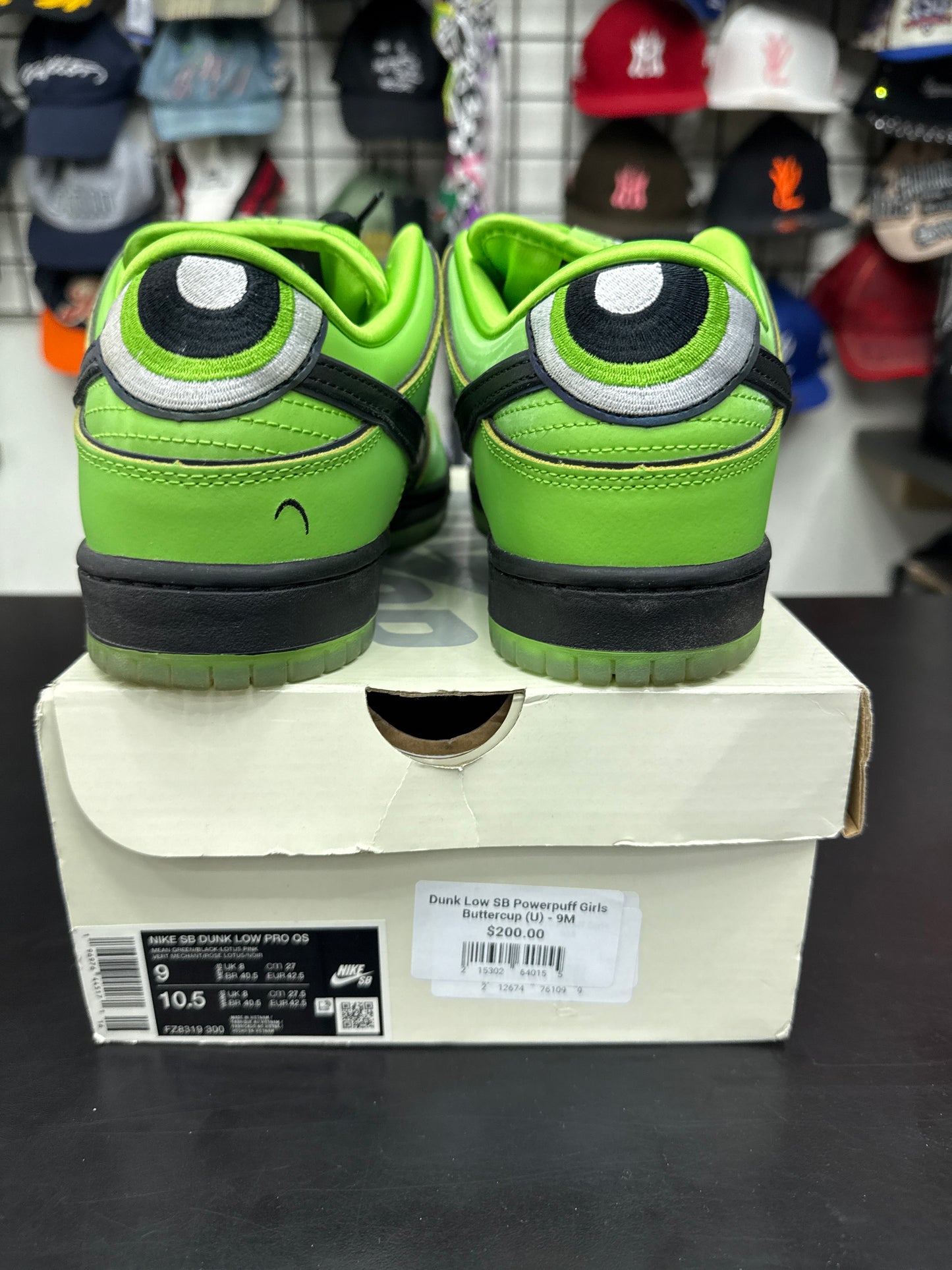 Dunk Low SB Powerpuff Girls Buttercup (U) - 9M