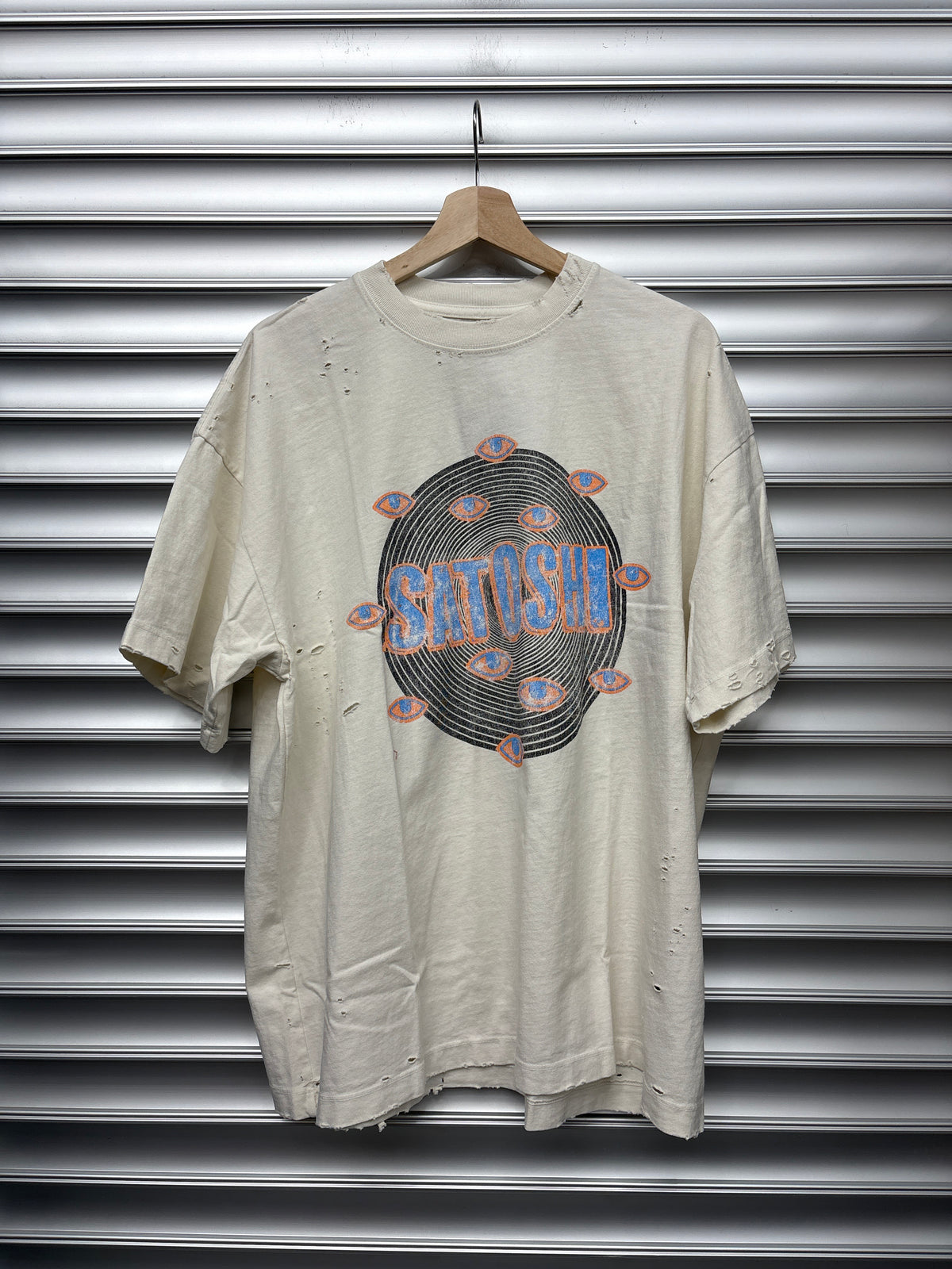 Satoshi Nakamoto Eye Spiral Tee - L **