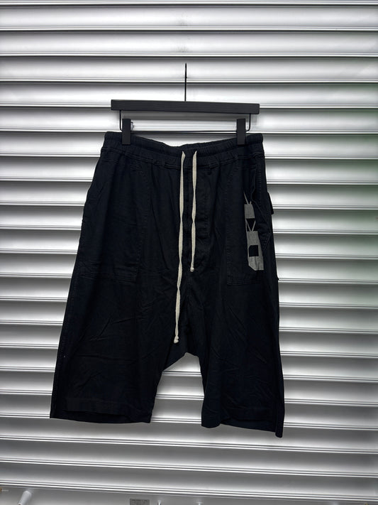 Rick Owens Drkshdw Black Shorts - M