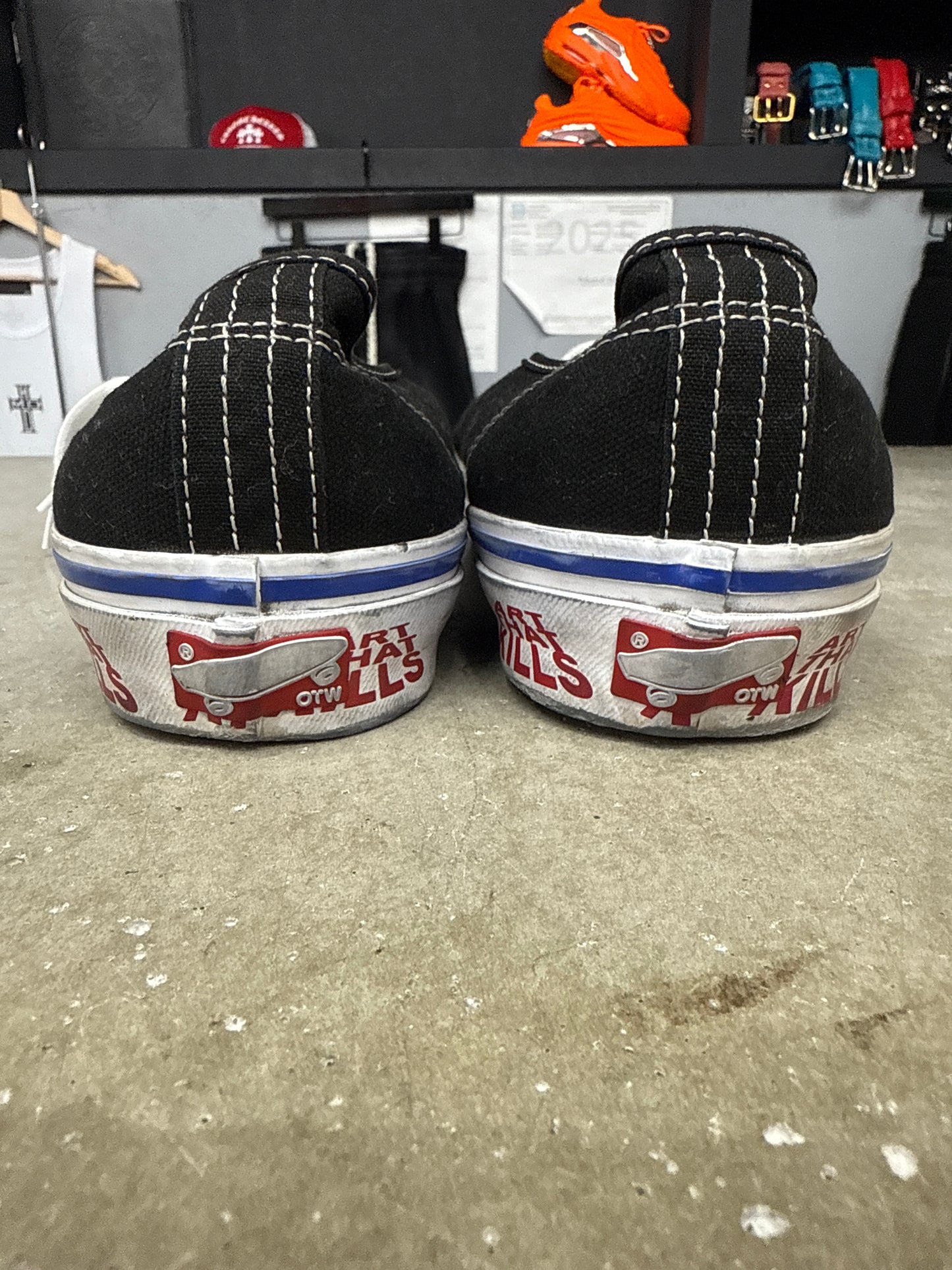 Vans Authentic Gallery Dept Paint Splatter (U) - 11.5 (NB)