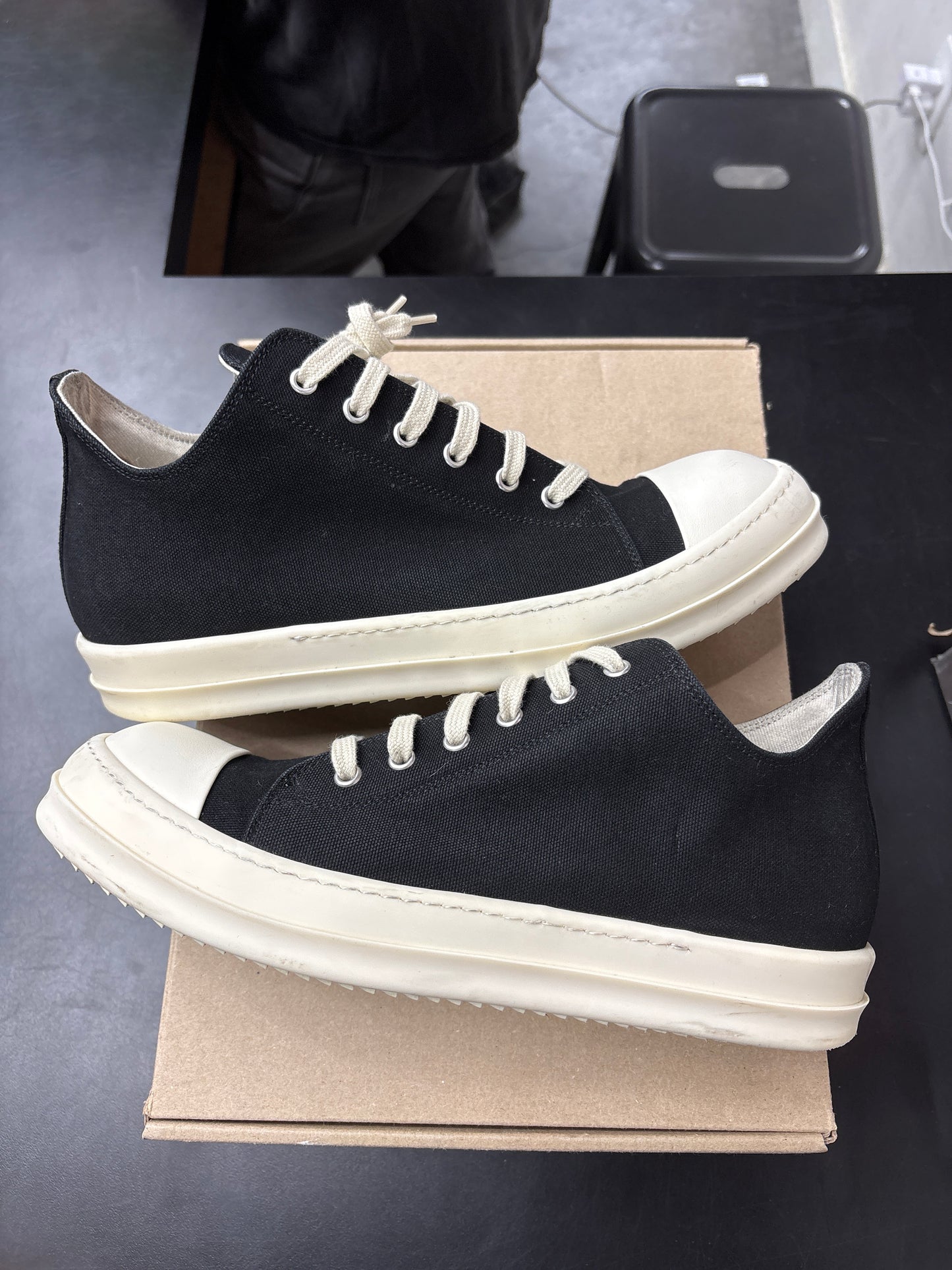 Rick Owen DRKSHDW Ramone Black (U) - 43(10)