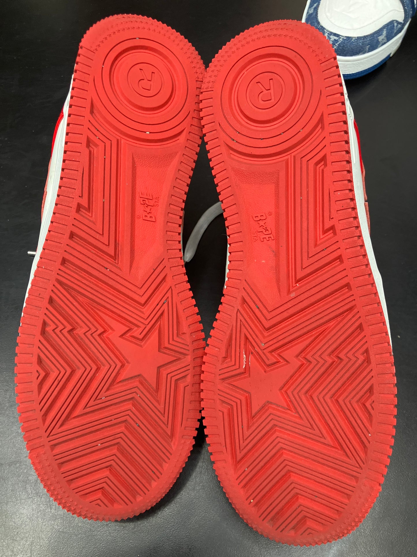 Bapesta Red Patent (U) - 10M (NB)