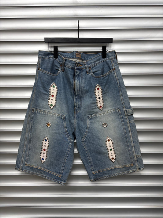 Kapital Double Knee Jewel Denim - 36**
