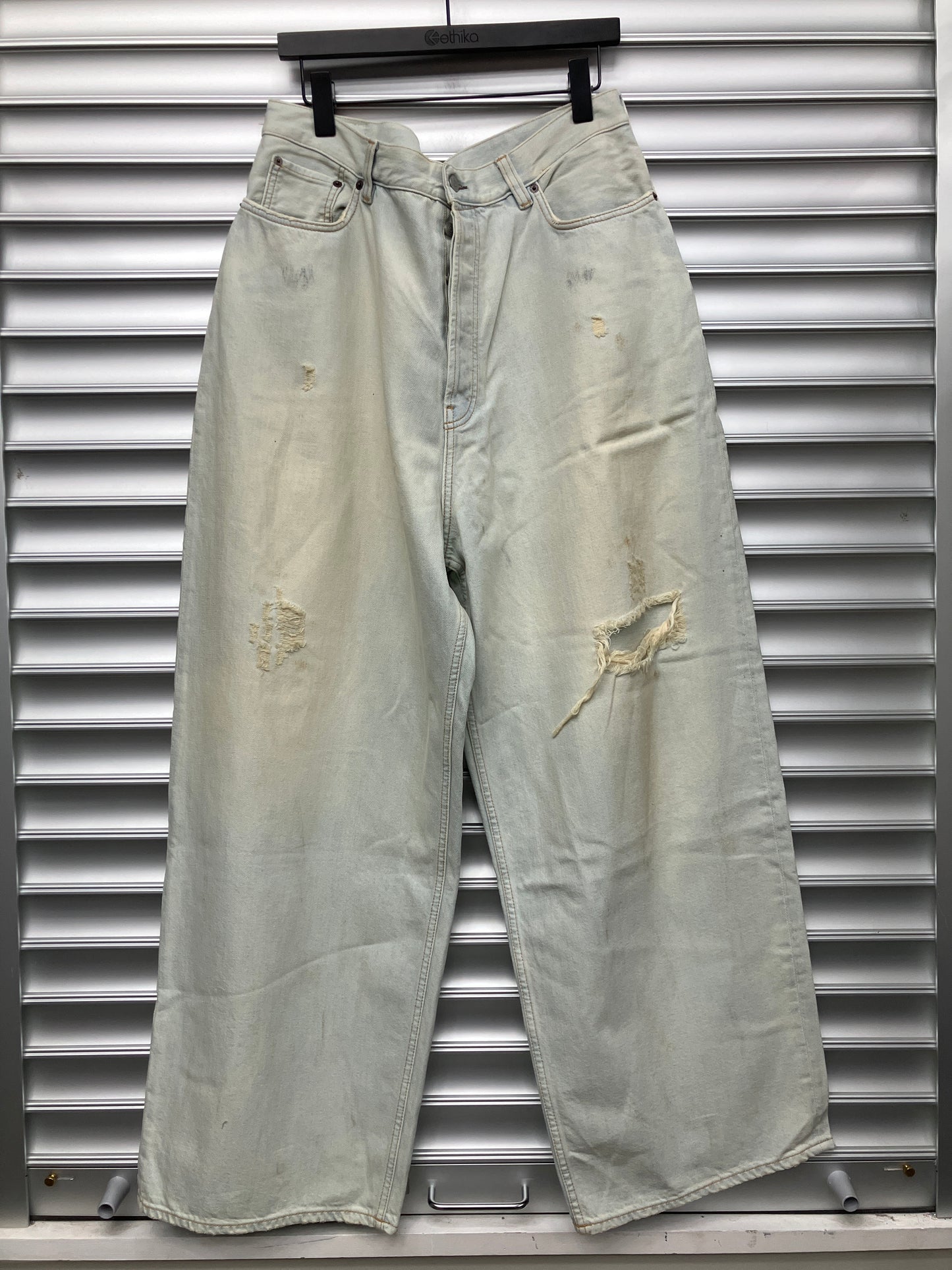 Brand New Acne Studios Baggy Stormbreak Denim - 52 (36)