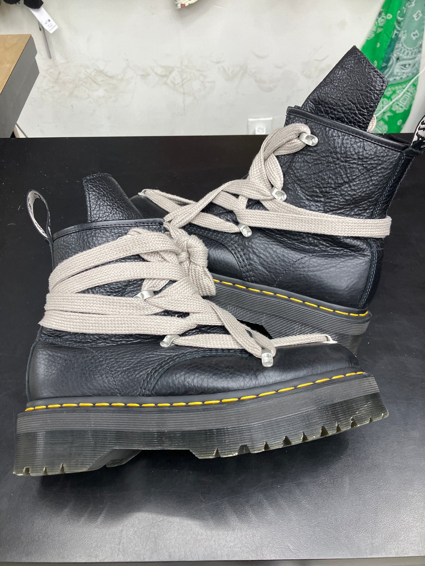 Rick Owen Dr Marten Jumbo Lace (U) - 9M (NB)