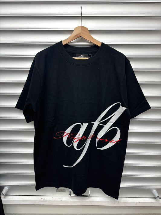 AFB Script Logo Tee - L**