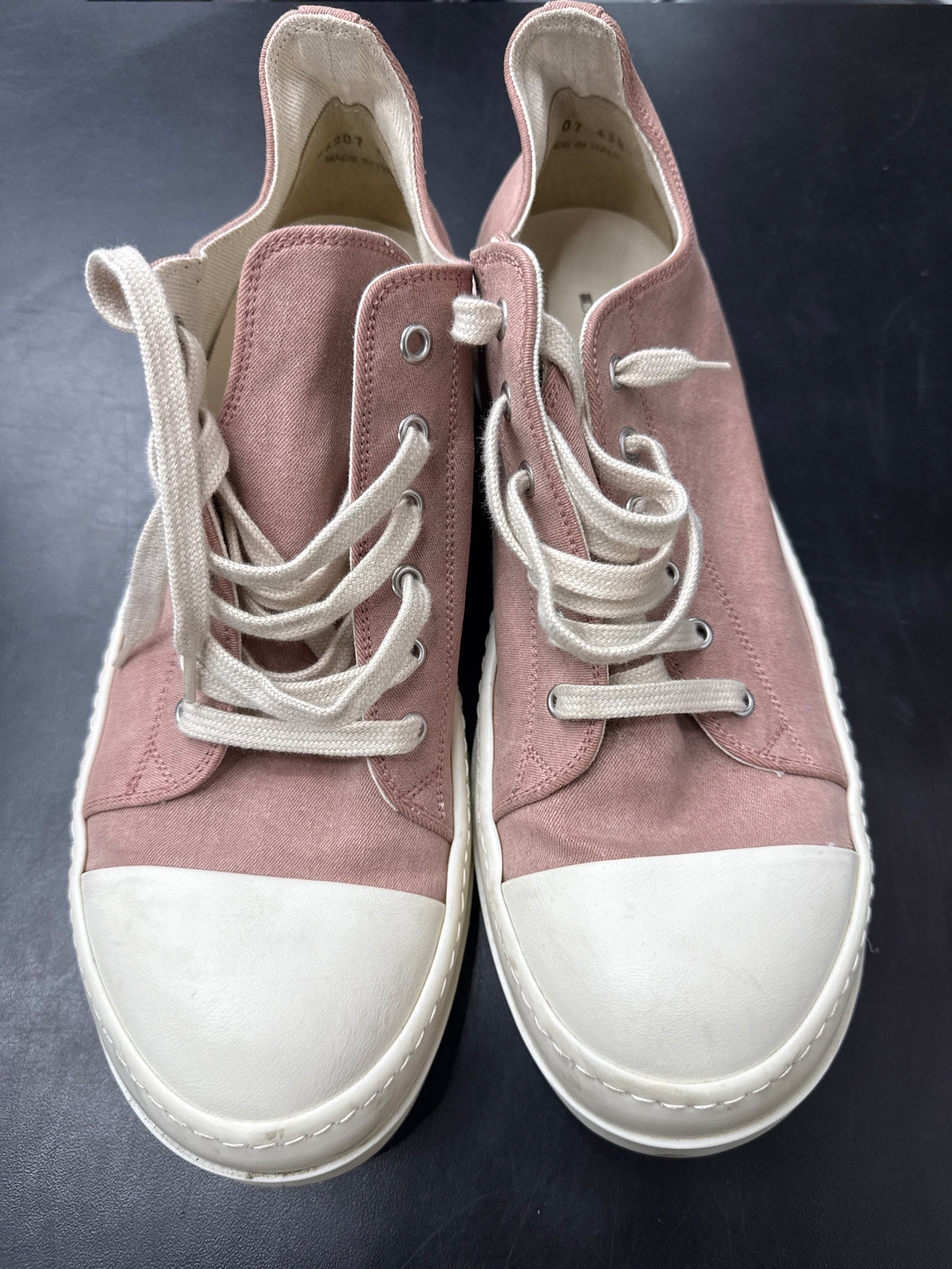 Rick Owen DRKSHDW Ramone Dusty Pink (U) - 43.5 (NB)**