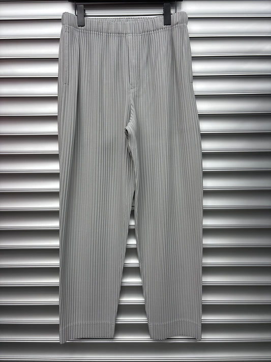 Issey Grey Pleated Pants - 2